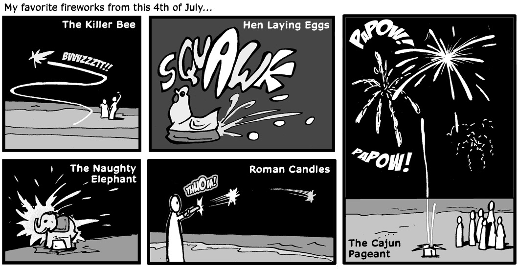July 5, 2003: “Fireworks”